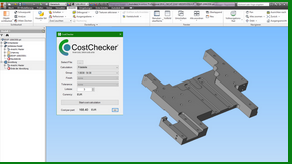 CostChecker im 3D CAD System Autodesk Inventor